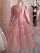Sherbet Adult Long sleeves Dress _Ivory
