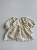 Cream Blossom Dress