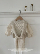 Cream Blossom Dress