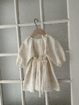 Cream Blossom Dress