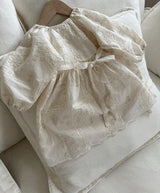 Cream Blossom Dress
