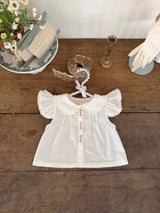 Petal Embroidered Blouse