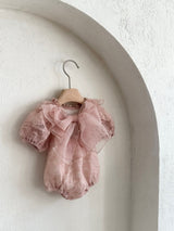 Monbebe Odette Sheer Lace Romper _ 3Colours