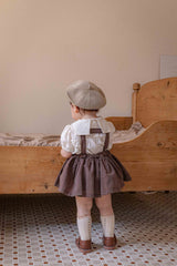 Blair Linen Suspender Skirt Bloomers