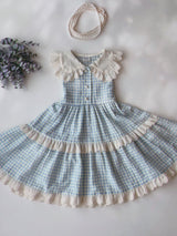 Milo Gingham Lace Dress