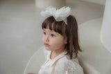 Voluminous Pearl Ribbon Headband