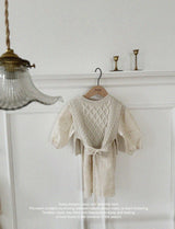 Cream Blossom Dress