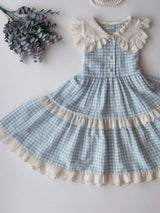 Milo Gingham Lace Dress