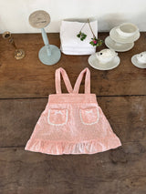 Daisy Eyelet Suspender Skirt