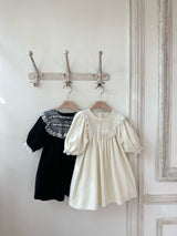 Camilla Velour Dress_ Black