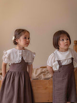 Blair Linen Suspender Shorts