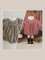 Lulu Bubble Romper_ Khaki