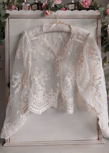 Lace Elegance Adult Cardigan