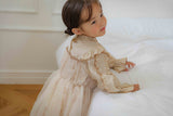 Marrie Floral Dress _Beige