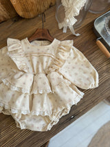 Maple Romper _ Pink Floral