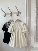 Camilla Velour Dress_ Black