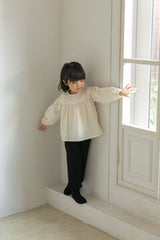 Shirring Lace Blouse