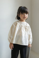 Shirring Lace Blouse