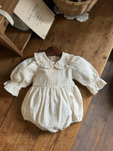 Loen Frill Collar Romper _2 Colours