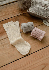 Pia Lace Knee Socks _3 Colours