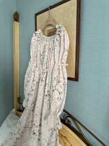 Misty Eyelet Adult Dress _Pink