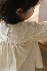 Shirring Lace Blouse