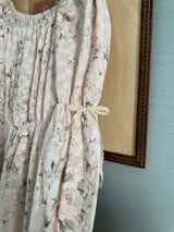Misty Eyelet Adult Dress _Pink