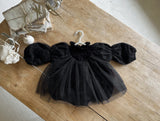 Caris Sha Dress Romper _Black
