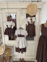 Blair Linen Suspender Skirt Bloomers
