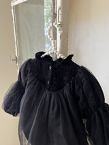 Caris Sha Dress Romper _Black