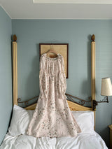 Misty Eyelet Adult Dress _Pink