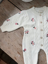 Love Flower Knit Suits_Ivory