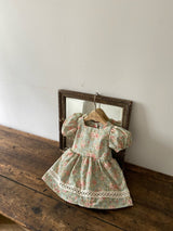 Edel Dress Romper_Mint Floral