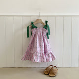 Coco Smocked Dress _Pink