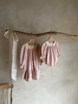 Rosie Romper_ Dusty pink