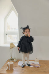 Caris Sha Dress Romper _Black