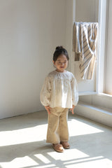 Shirring Lace Blouse