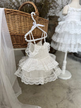 Colette Tutu Dress Romper_White