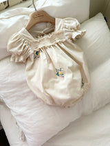 Latte Embroidered Romper_ Ivory