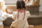 OZ Embroidery Romper_ Cream