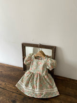 Edel Dress Romper_Mint Floral