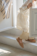 AL eyelet cotton apron _2 Sizes