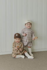 Baby Check Top and Shorts Set _2Colours