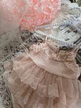 Colette Tutu Dress Romper_Pink