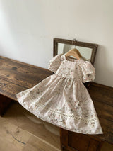 Edel Dress _Pink Floral