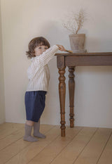 Henry Neck Classic Baby Shirts _2Colours