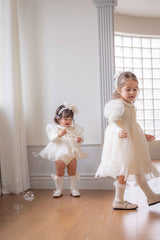 Eloise Organza Dress_ Cream