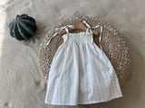 Petite Fleur Stripe Dress