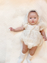 Rosely Tulle Romper _Pink