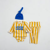 Pippi Romper 3 pieces Set_ 2 Colours